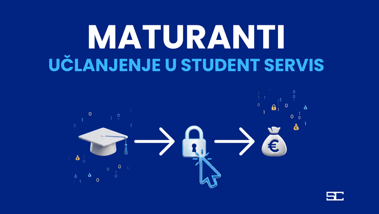 Postani član Student servisa: Upute za maturante