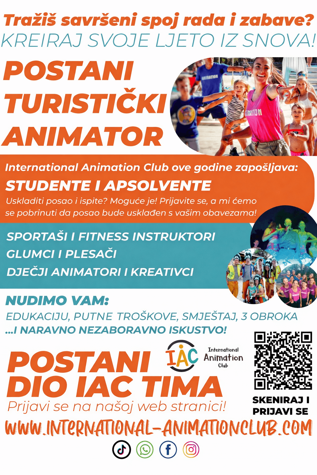 Turistički animator/ica